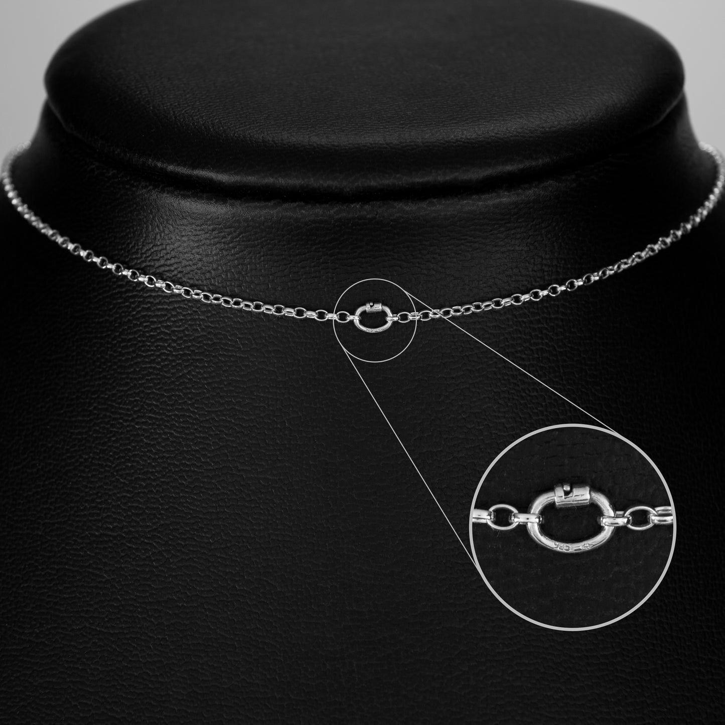 Infinity Symbol Day Collar (Permanently Locking)