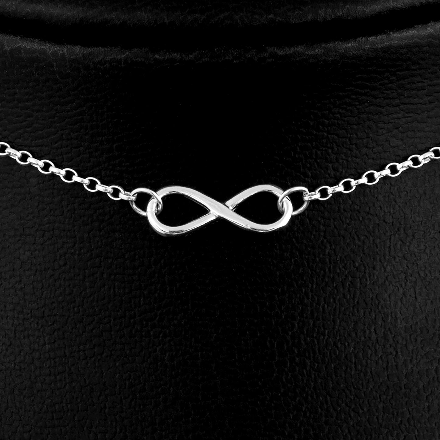 Infinity Symbol Day Collar (Permanently Locking)