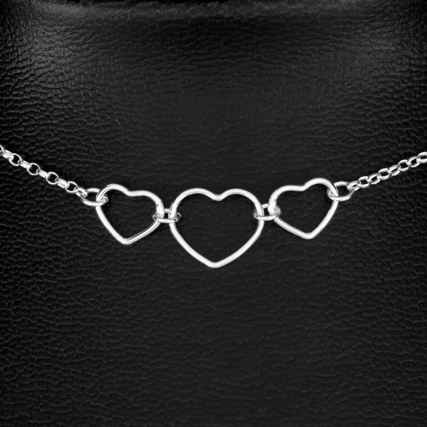 Triple Heart Ring Day Collar