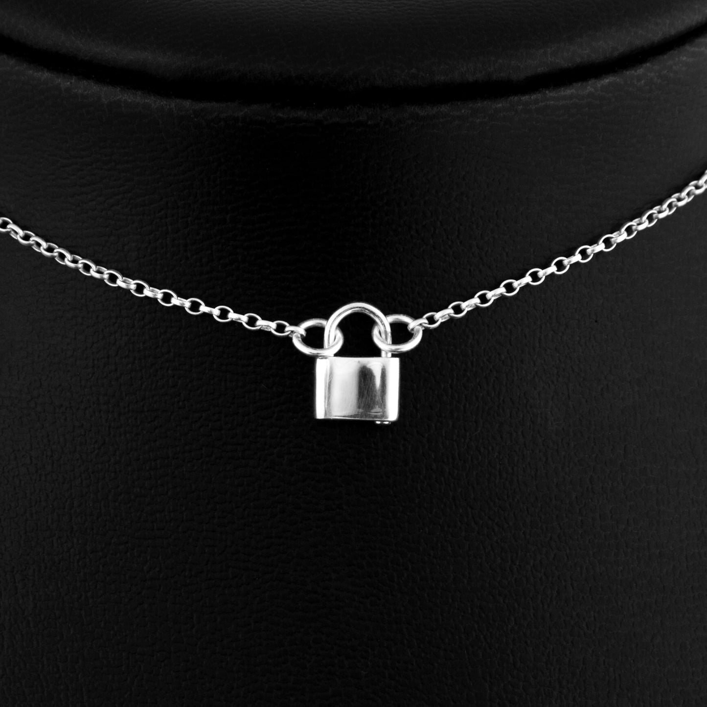 Tiny Padlock Day Collar