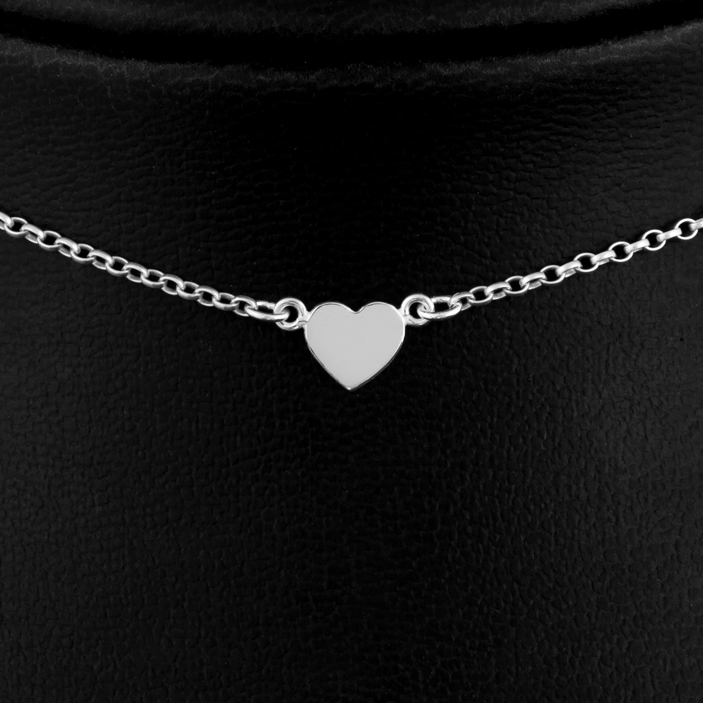 Tiny Heart Day Collar (Permanently Locking)