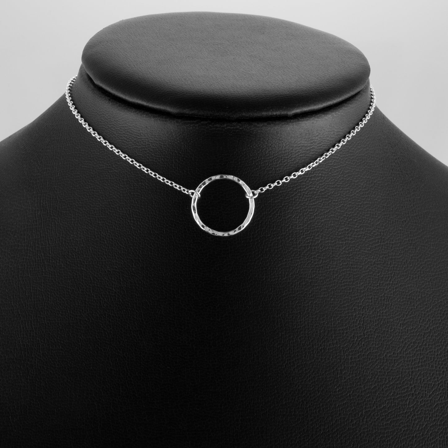 Hammered Ring Day Collar