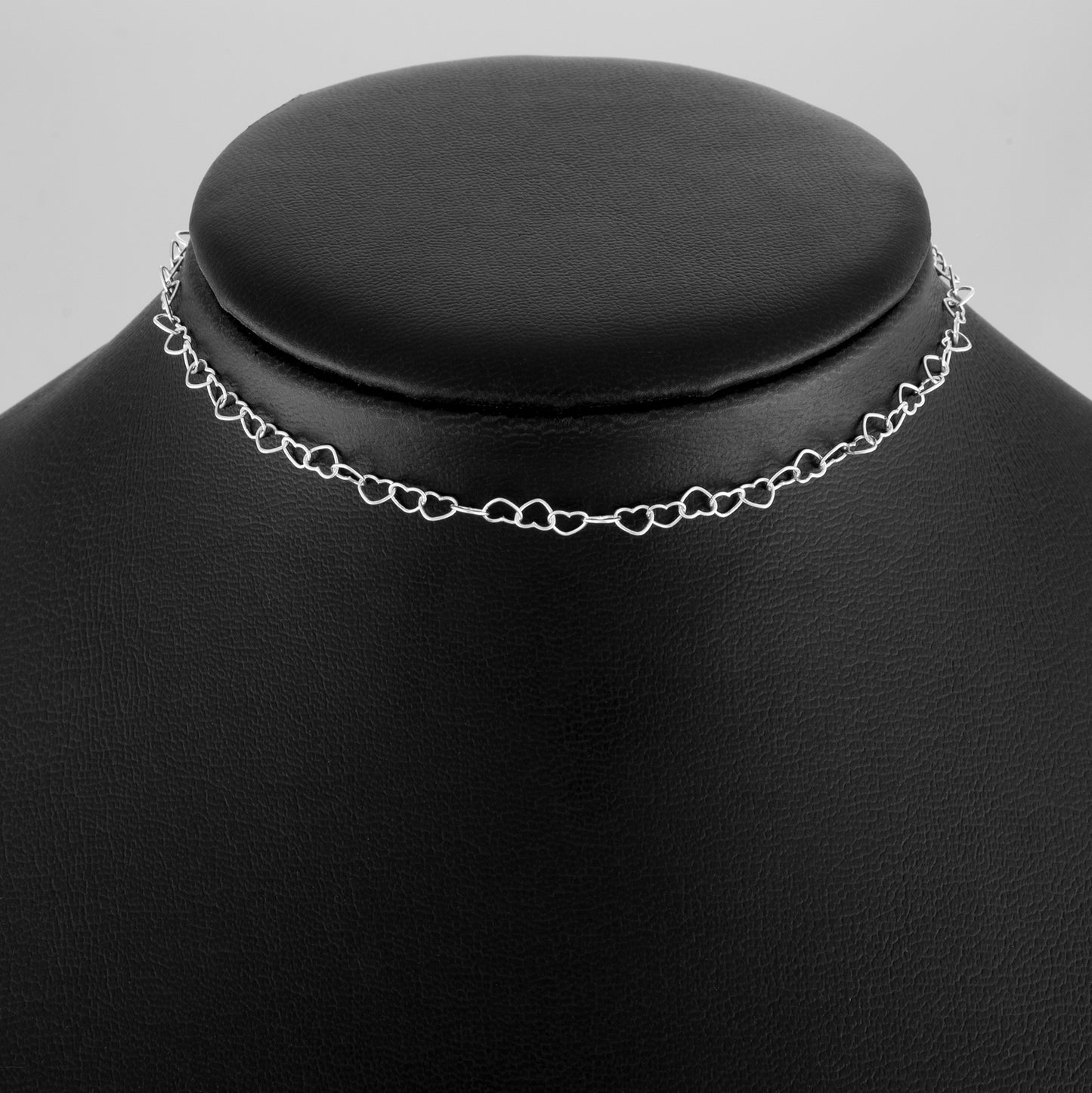 Heart Link Chain Day Collar