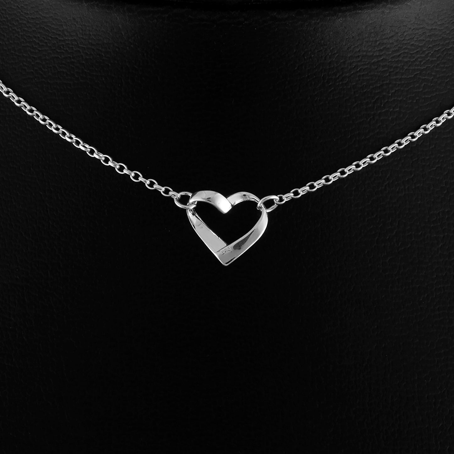 Ribbon Heart Ring Day Collar (Permanently Locking)