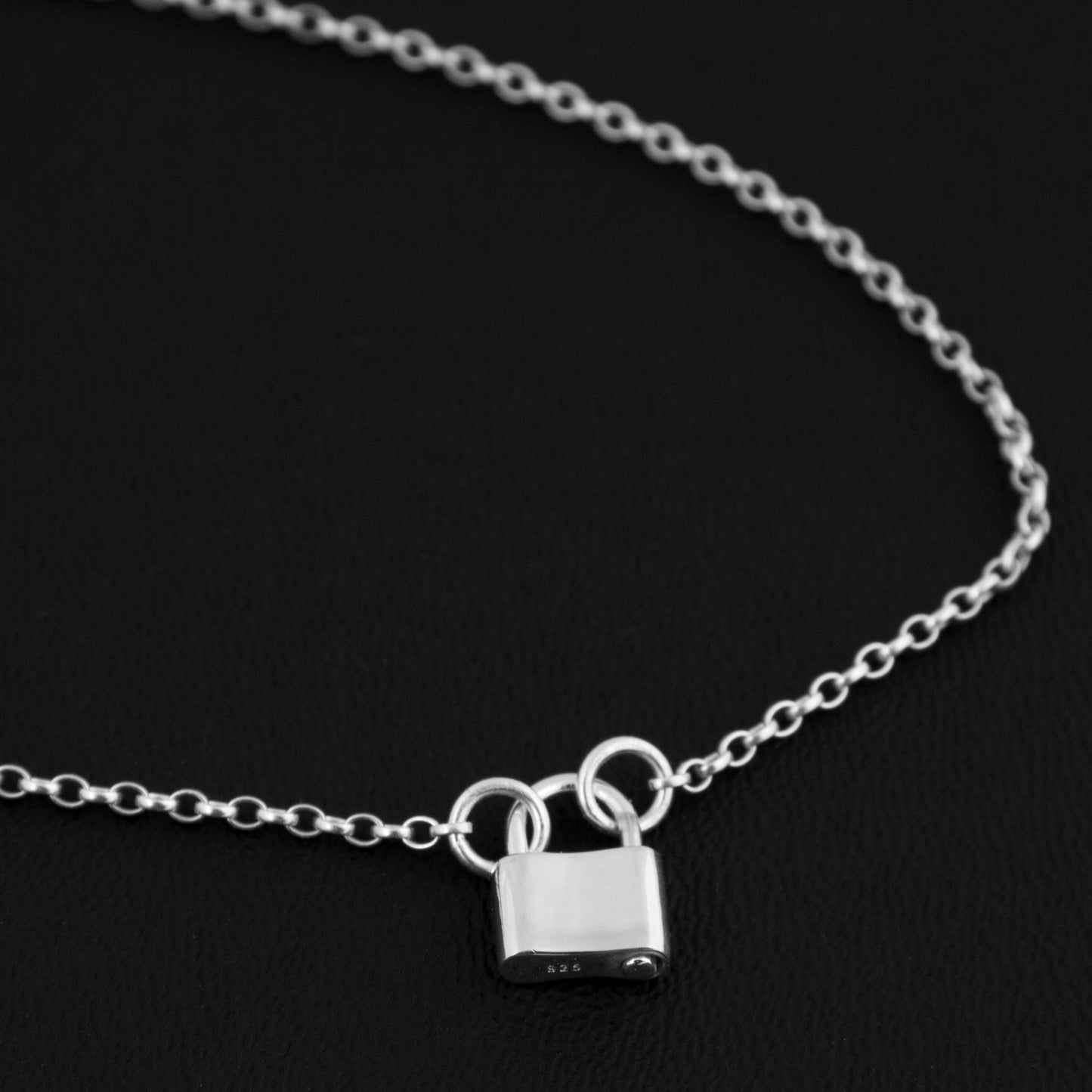 Tiny Padlock Day Collar