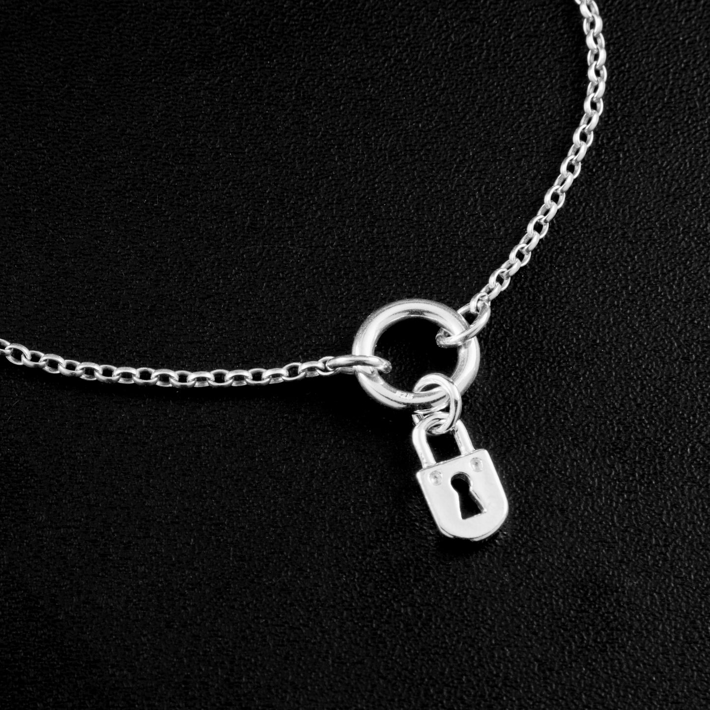 Tiny Ring Padlock Day Collar (Permanently Locking)