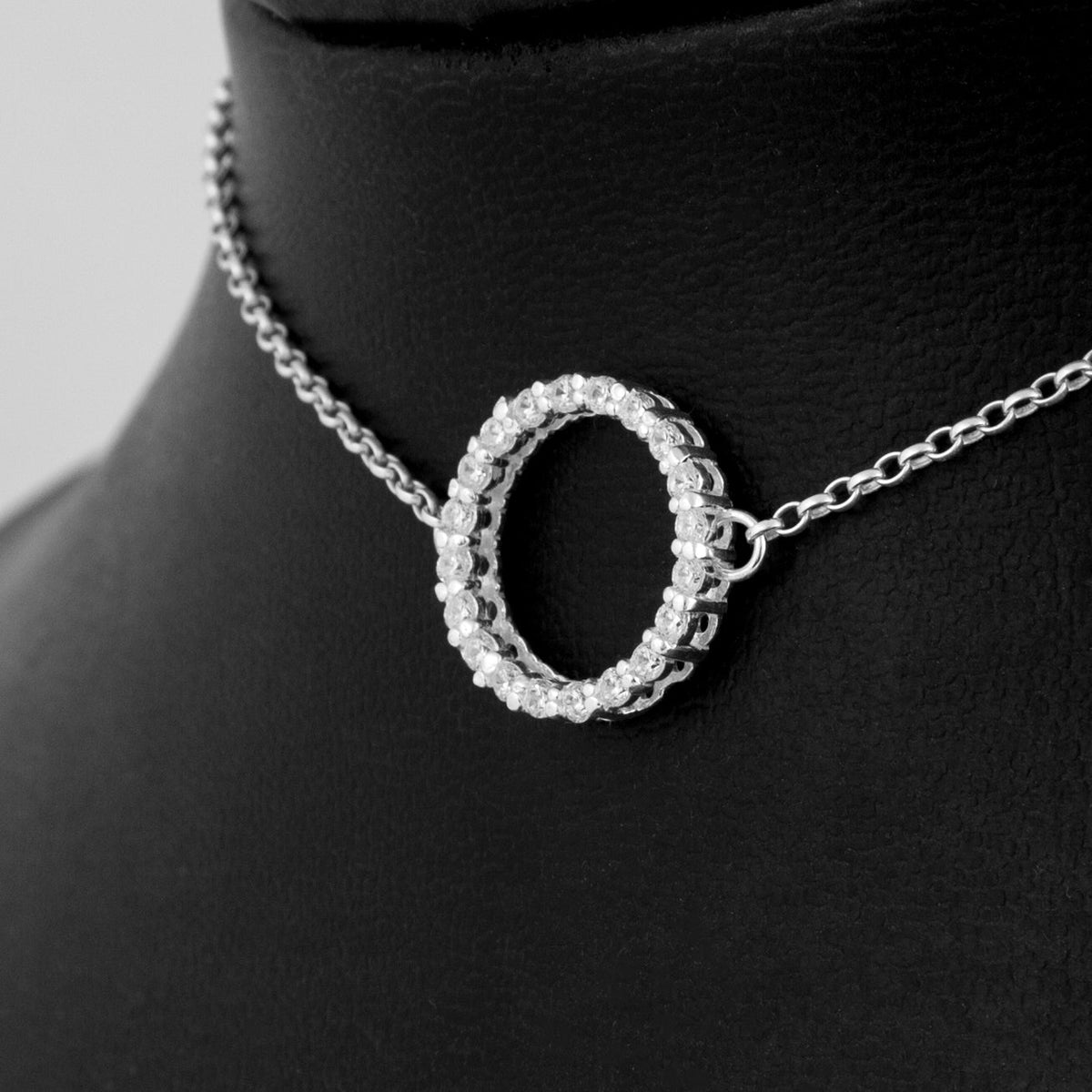 Sparkly Ring Day Collar (Permanently Locking)