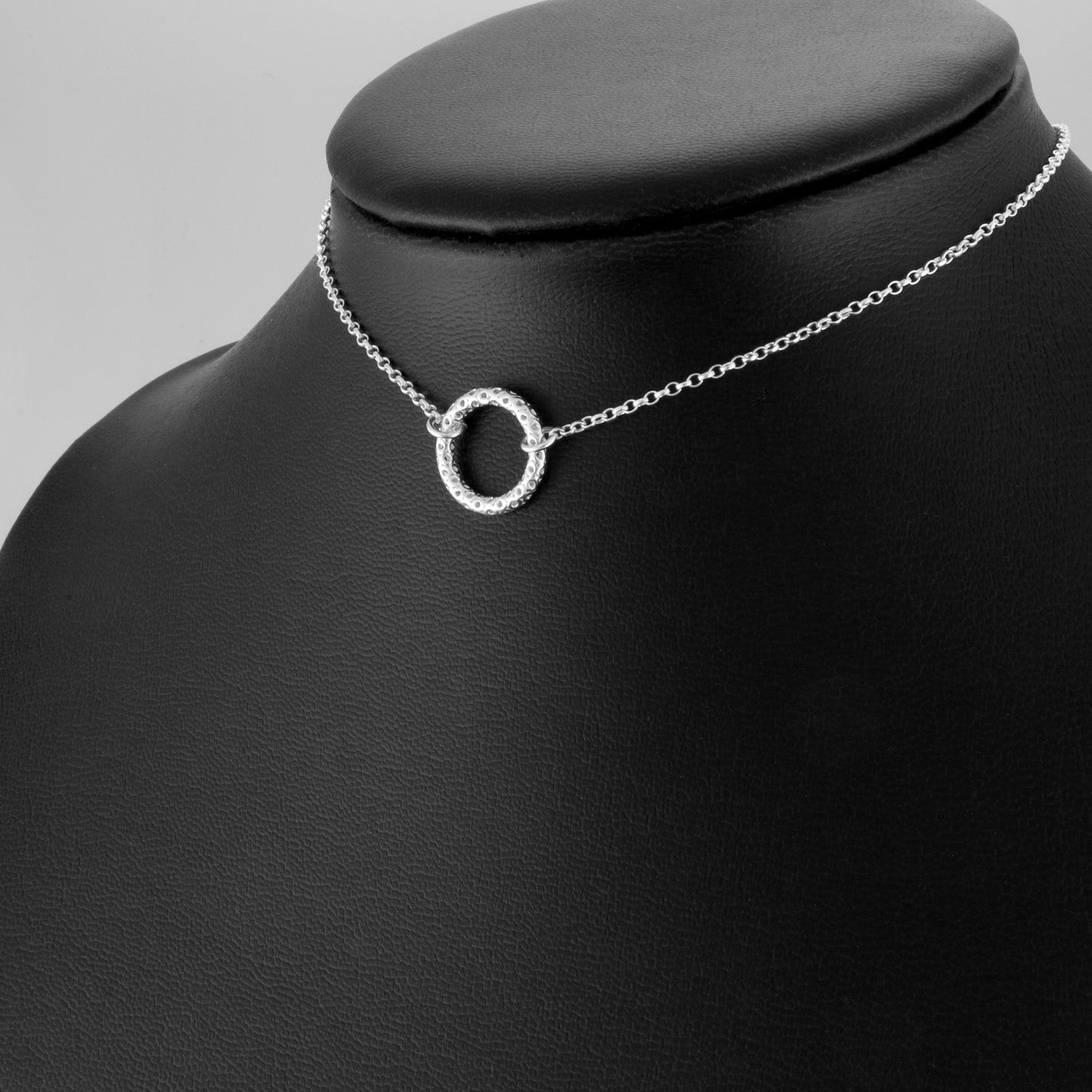 Hollow O Ring Day Collar (Permanently Locking)