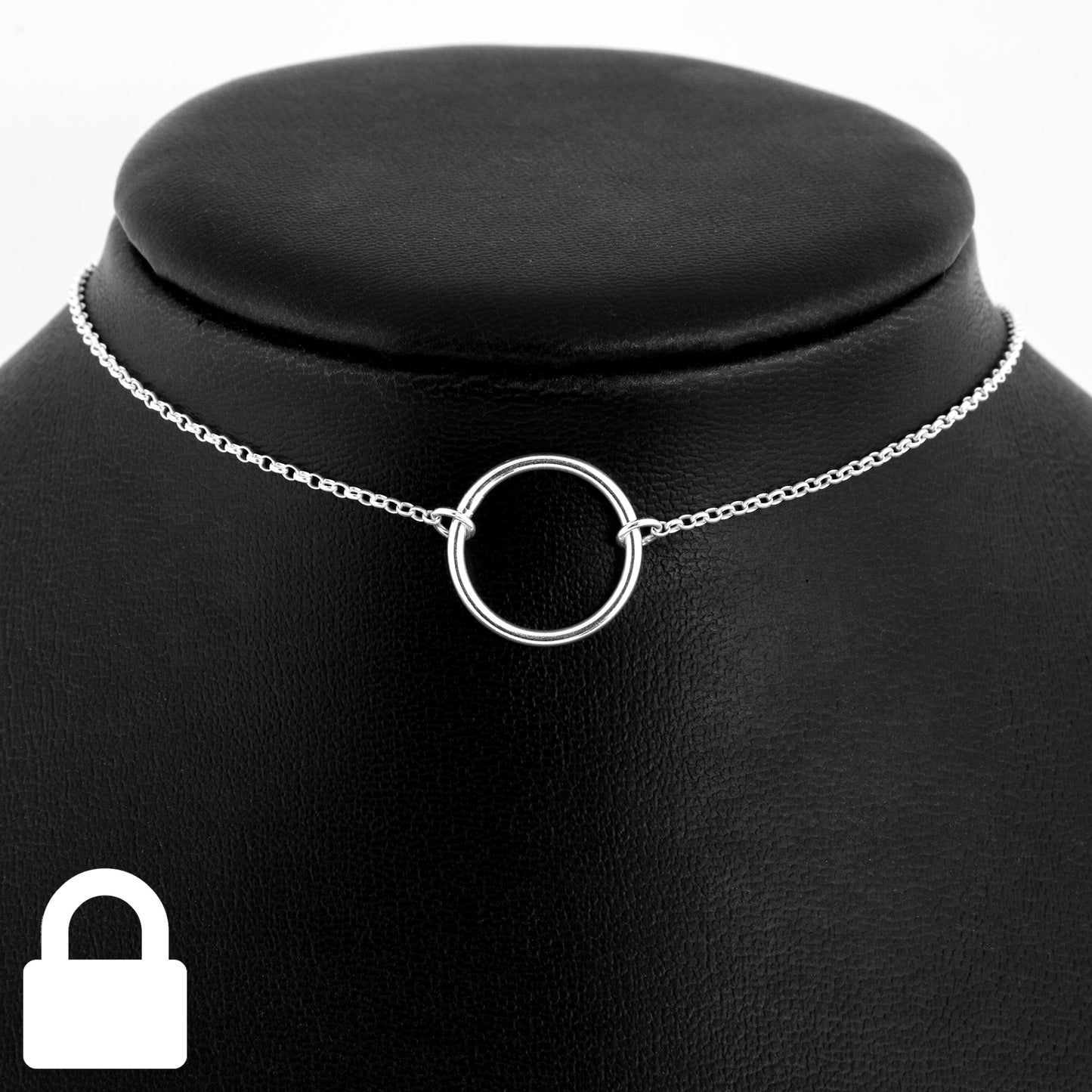 Medium Ring Day Collar (Permanently Locking)