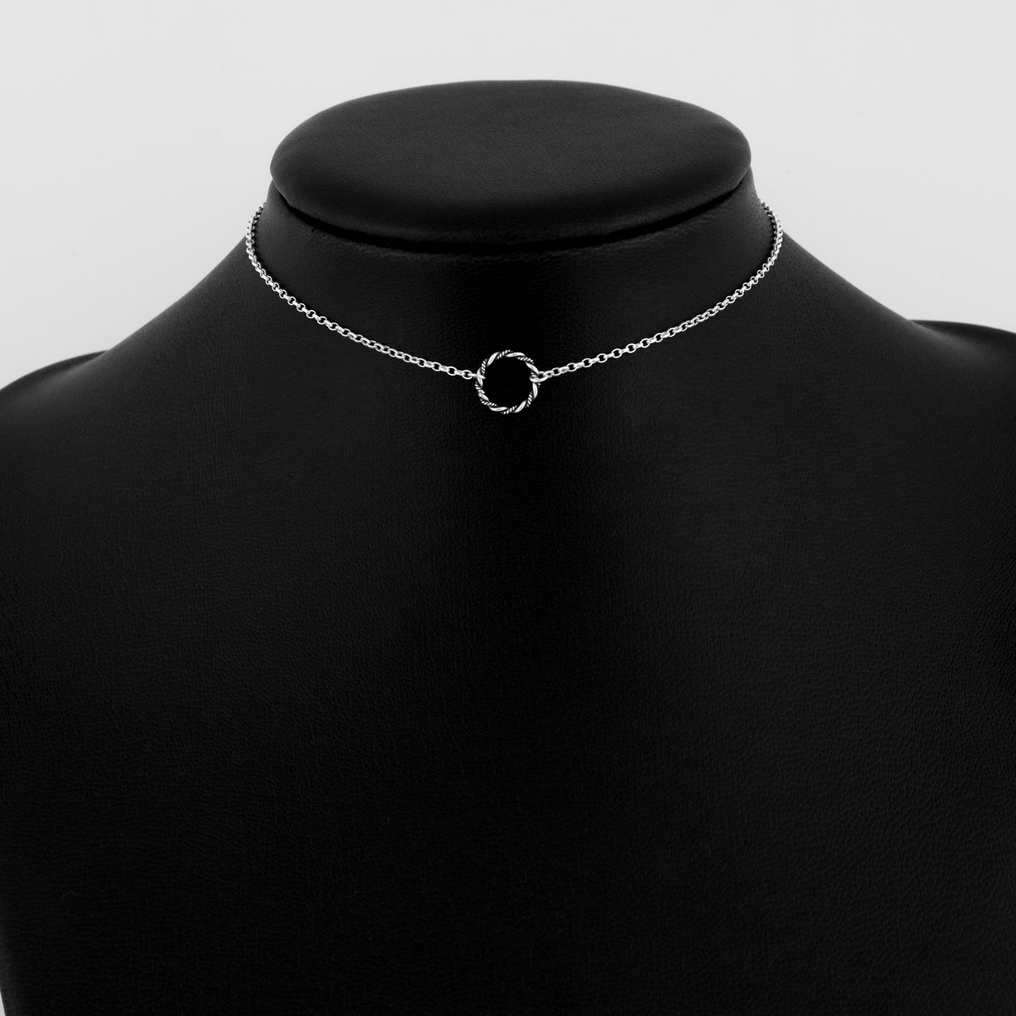 Twisted Ring Day Collar (Permanently Locking)