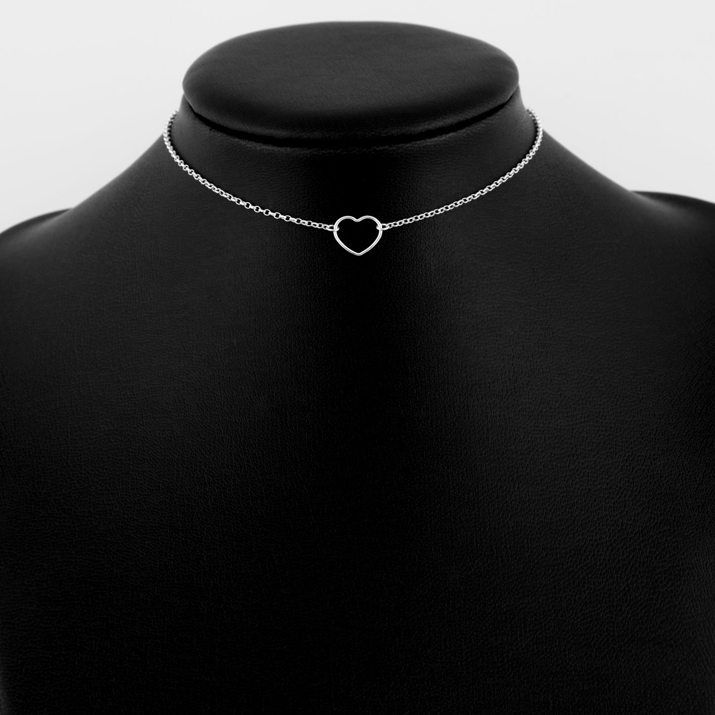 Heart Ring Day Collar (Permanently Locking)