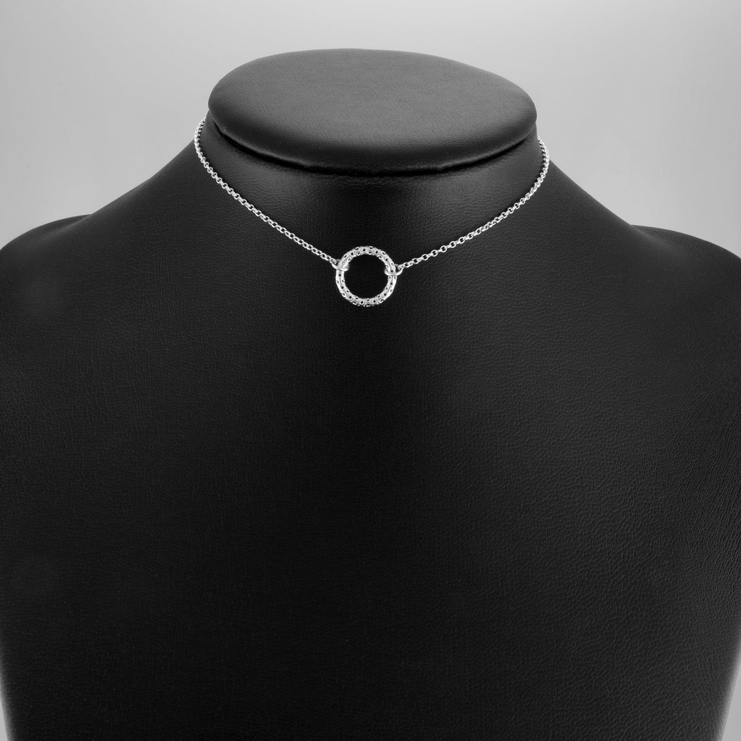 Hollow O Ring Day Collar (Permanently Locking)